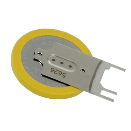 Panasonic CR-2032/GVFN 3V Lithium Coin Battery 3 PC Pins Tab PC Configuration CR-2032/GVFN